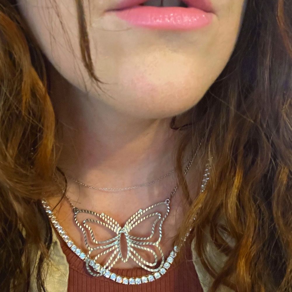 Butterfly Necklace from Early 2000s